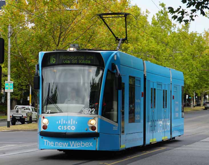 Yarra Trams Combino 3501 Cisco